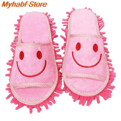 Detachable Microfiber Lazy Mopping Slippers for Household Cleaning
