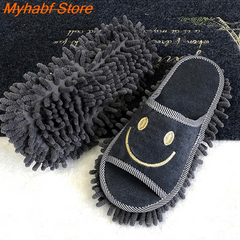 Detachable Microfiber Lazy Mopping Slippers for Household Cleaning
