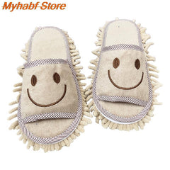 Detachable Microfiber Lazy Mopping Slippers for Household Cleaning