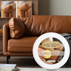 Leather Furniture Cleaning Cream - Restore Smooth Prevent Aging