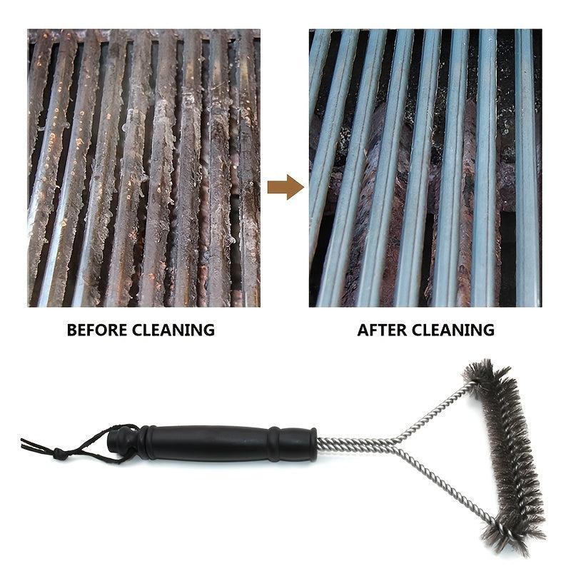 Stainless Steel Barbecue Grill Brush Non stick Cleaning BBQ Accessories