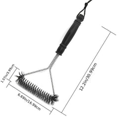 Stainless Steel Barbecue Grill Brush Non stick Cleaning BBQ Accessories