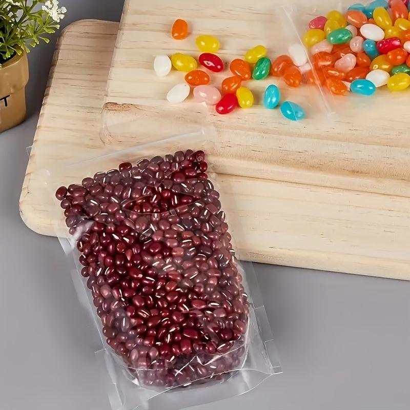 100pcs Self Sealing Stand up Bags for Grains & Powders