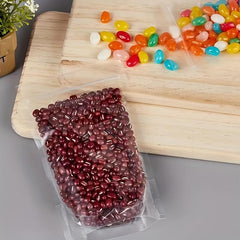 100pcs Self Sealing Stand up Bags for Grains & Powders