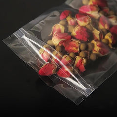 100pcs Self Sealing Stand up Bags for Grains & Powders