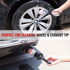 Car Wheel Brush Rim Tire Cleaning Soft Bristle Non-scratch Car Detailing Brush