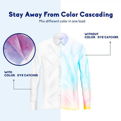 100pcs Laundry Dye Catcher Sheets to Prevent Clothes Smearing