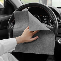 2pcs Magic Cloth Wiping Mirror Glass Cloth No Water Trace Absorbs Water