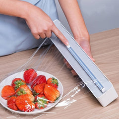 Reusable Cling Film Cutter - Effortless Cutting & Dispensing - Kitchen Essential