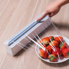 Reusable Cling Film Cutter - Effortless Cutting & Dispensing - Kitchen Essential