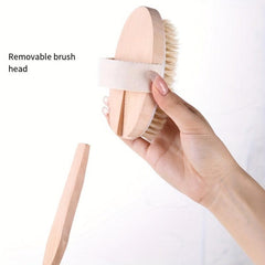 Long Handle Bath Cleaning Brush, Soft Bristles, Fast Drying