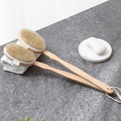 Long Handle Bath Cleaning Brush, Soft Bristles, Fast Drying