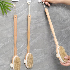 Long Handle Bath Cleaning Brush, Soft Bristles, Fast Drying