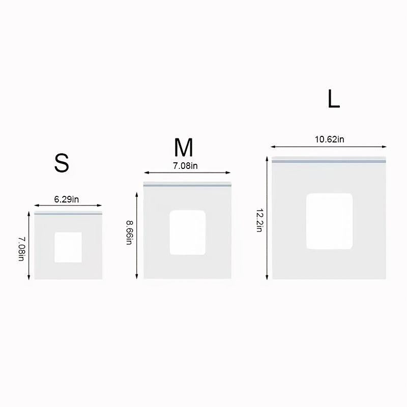 2pk Double Band Sealed Fridge Freshness Bag