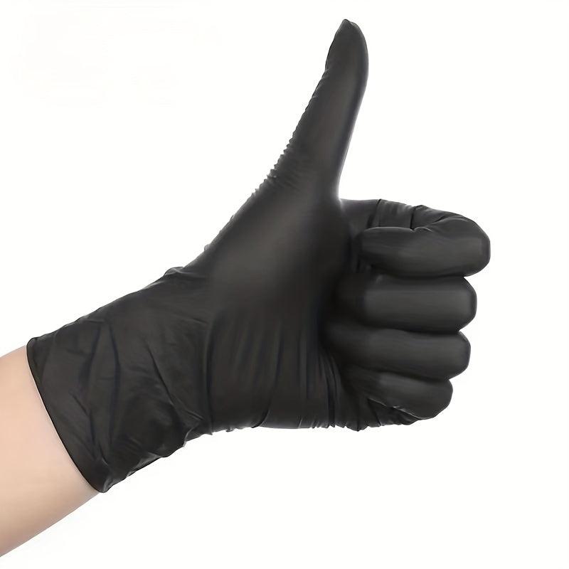 Disposable Nitrile Gloves 100pcs Chemical Resistant Waterproof Protective