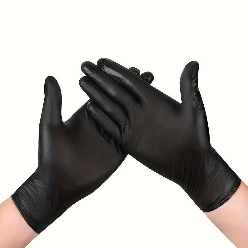 Disposable Nitrile Gloves 100pcs Chemical Resistant Waterproof Protective