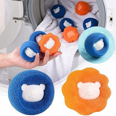4PCS Reusable Pet Hair Remover Laundry Ball for Washing Machine
