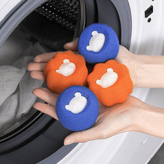 4PCS Reusable Pet Hair Remover Laundry Ball for Washing Machine