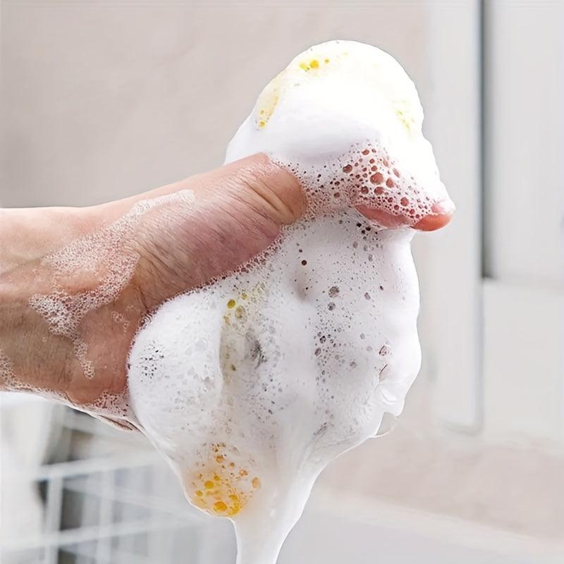 10pcs 2-Sided Dishwashing Sponge for Faster and Cleaner Results