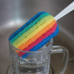 Colorful Long Handle Cup Brushes for Effortless Dish and Teapot Cleaning