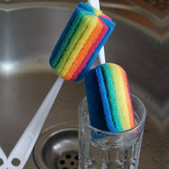 Colorful Long Handle Cup Brushes for Effortless Dish and Teapot Cleaning