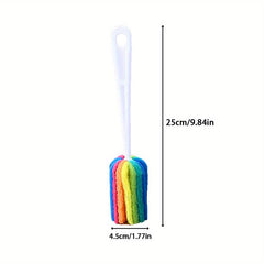 Colorful Long Handle Cup Brushes for Effortless Dish and Teapot Cleaning