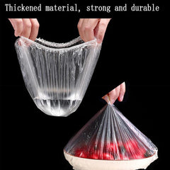 100pcs Disposable Cling Film Sleeves Fresh Keeping Bowl Covers