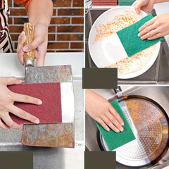 10pcs Scouring Pads Dish Washing Pads Pot Scrubber