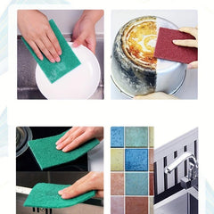 10pcs Scouring Pads Dish Washing Pads Pot Scrubber