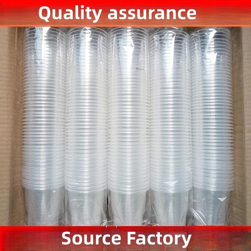 Disposable Plastic Cups for Tasting and Parties - 50/100/200pcs
