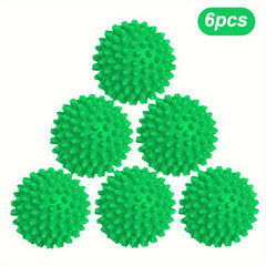 6pcs Reusable Anti-Winding Laundry Ball, Dryer Ball, Fabric Softener Ball