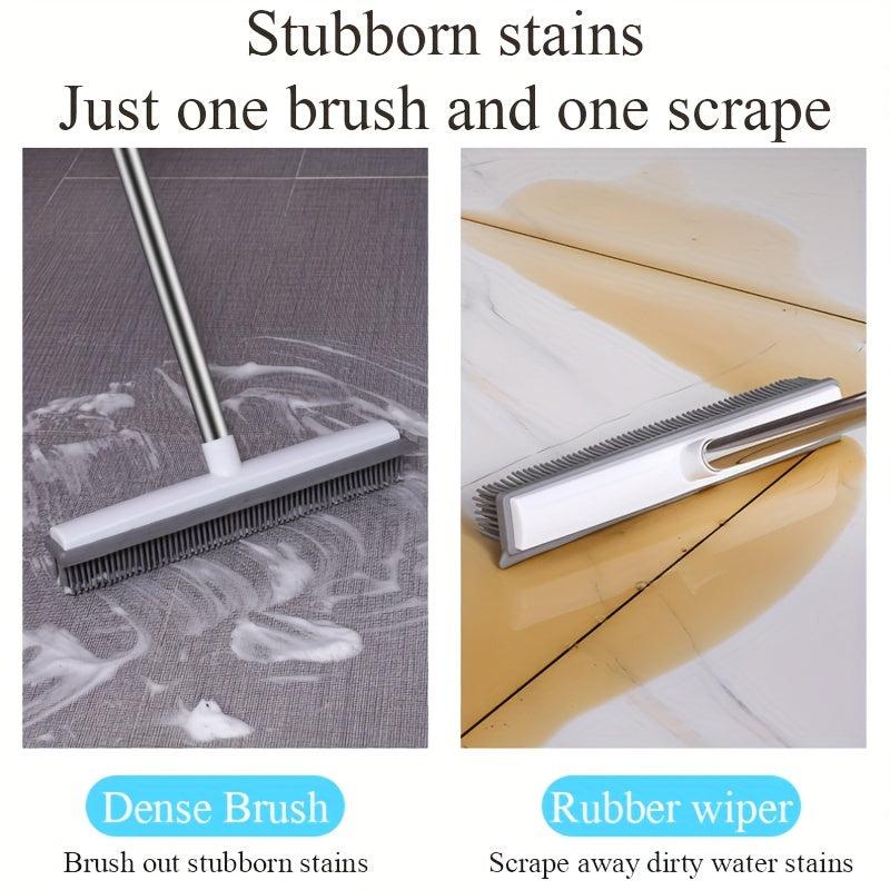 Pet Hair Removal Broom with Squeegee
