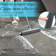 Pet Hair Removal Broom with Squeegee
