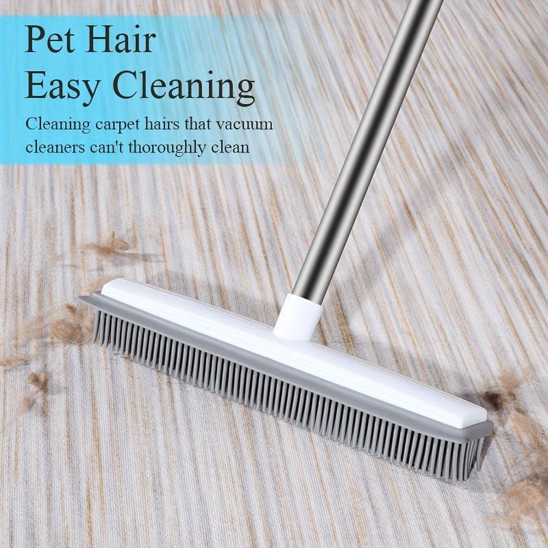 Pet Hair Removal Broom with Squeegee