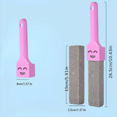 3pcs Pumice Stone Stick Toilet Bowl Cleaning Stick