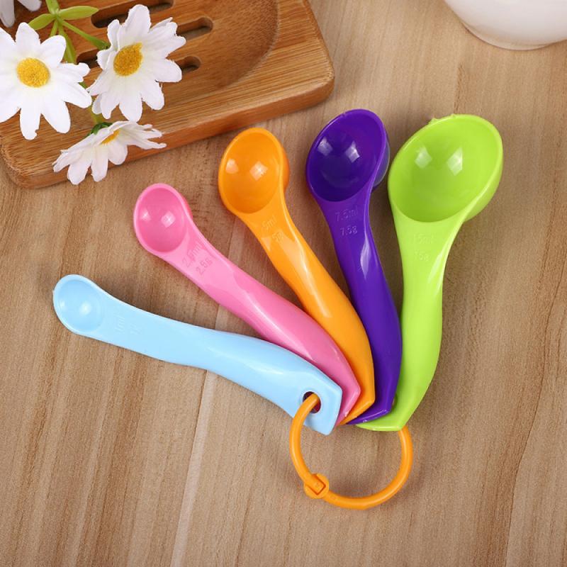 5Pcs Baking Measuring Spoons Set 1 2 5 5 7 5 15g ml Kitchen Gadgets Tools