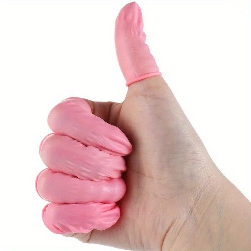 100PCS Finger Cover Fingertips Protector Gloves Non-slip Finger Cots