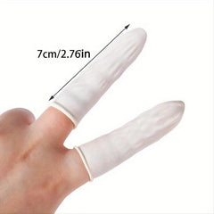 100PCS Finger Cover Fingertips Protector Gloves Non-slip Finger Cots
