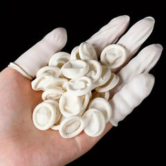 100PCS Finger Cover Fingertips Protector Gloves Non-slip Finger Cots