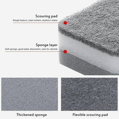 Double Sided Scouring Pad Household Cleaning Sponge