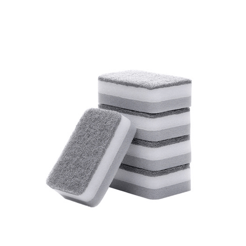 Double Sided Scouring Pad Household Cleaning Sponge