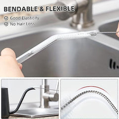 6pcs Extra Long Straw Cleaner Brush Kit for Tumbler Sippy Cup Bottle