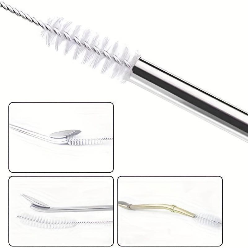 6pcs Extra Long Straw Cleaner Brush Kit for Tumbler Sippy Cup Bottle