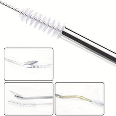 6pcs Extra Long Straw Cleaner Brush Kit for Tumbler Sippy Cup Bottle