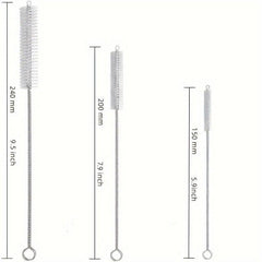 6pcs Extra Long Straw Cleaner Brush Kit for Tumbler Sippy Cup Bottle