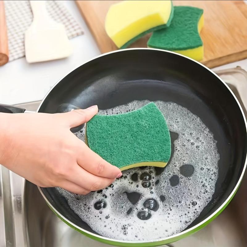 10pcs High Density Sponge Wipes Kitchen Cleaning Cloth