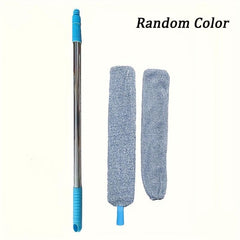 Retractable Gap Dust Cleaner Under Appliance Microfiber Duster