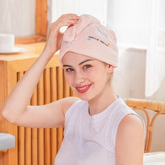 Hair Towel Wrap For Women Microfiber Hair Turban Wet Hair Drying Towel
