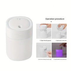 USB Plug-in Humidifier Aroma Light Silent Home Office Desktop Skin Care Decor