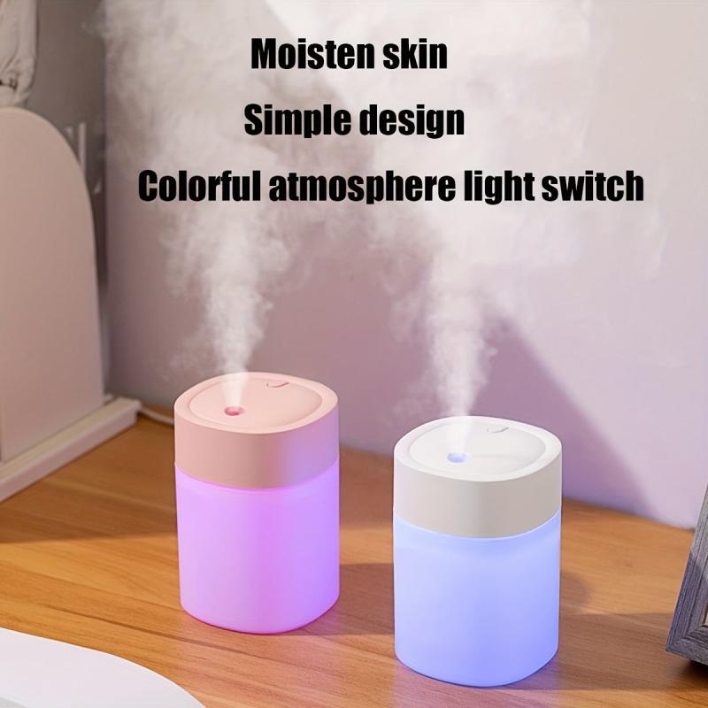 USB Plug-in Humidifier Aroma Light Silent Home Office Desktop Skin Care Decor